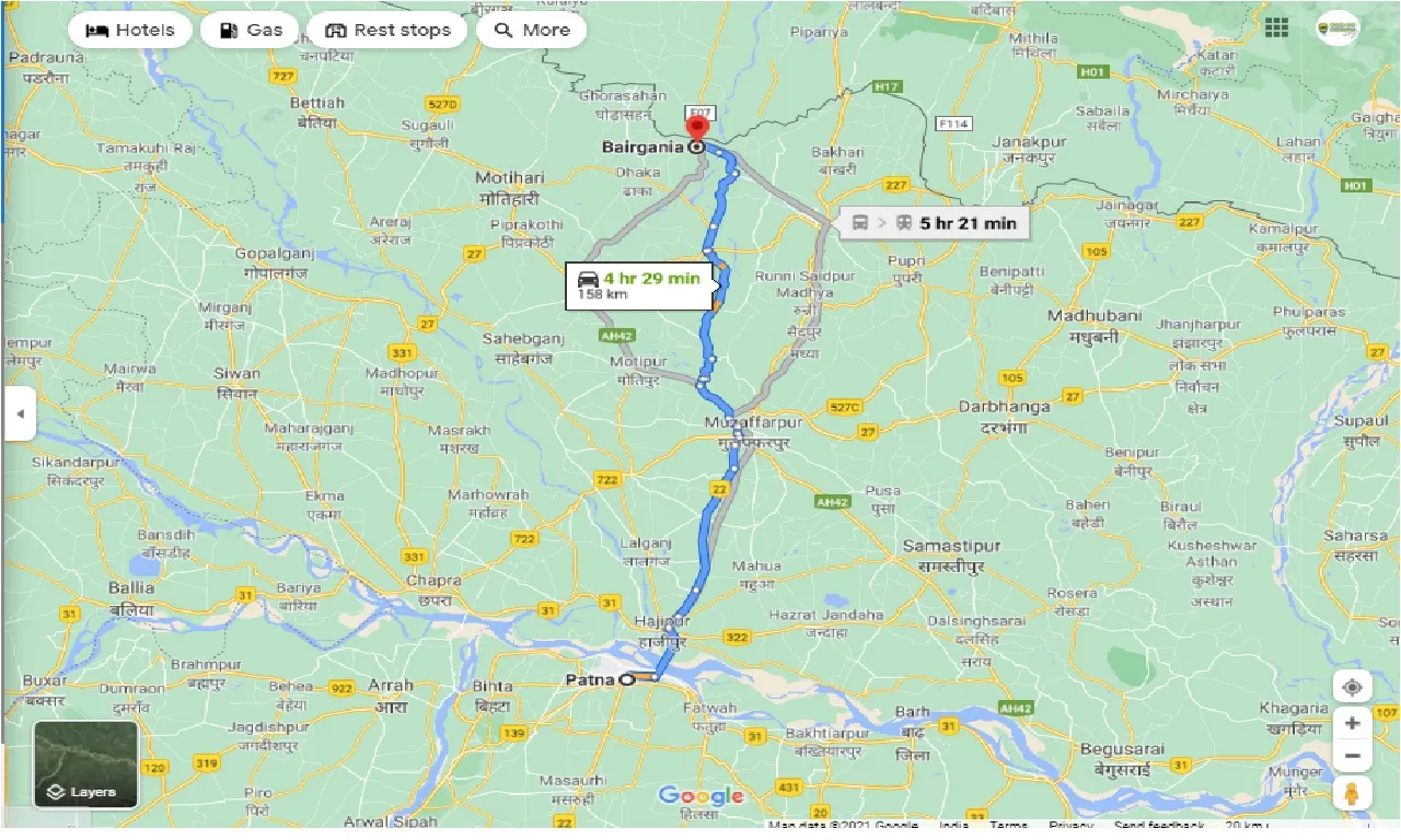 patna-to-bairgania-round-trip