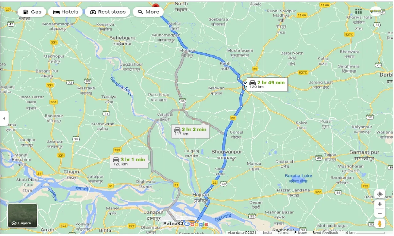 patna-to-chakia-one-way
