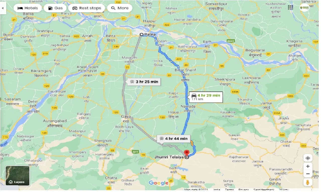 patna-to-jhumri-tilaiya-round-trip