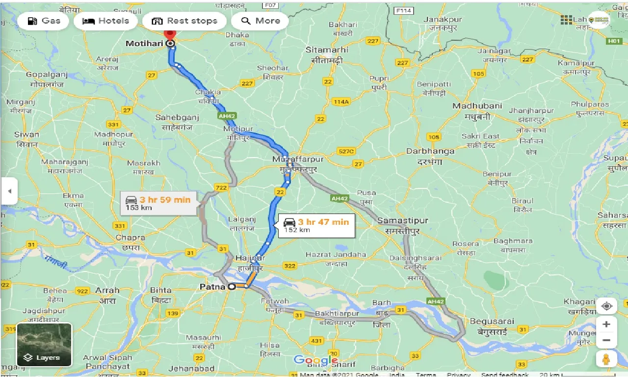 patna-to-motihari-outstation