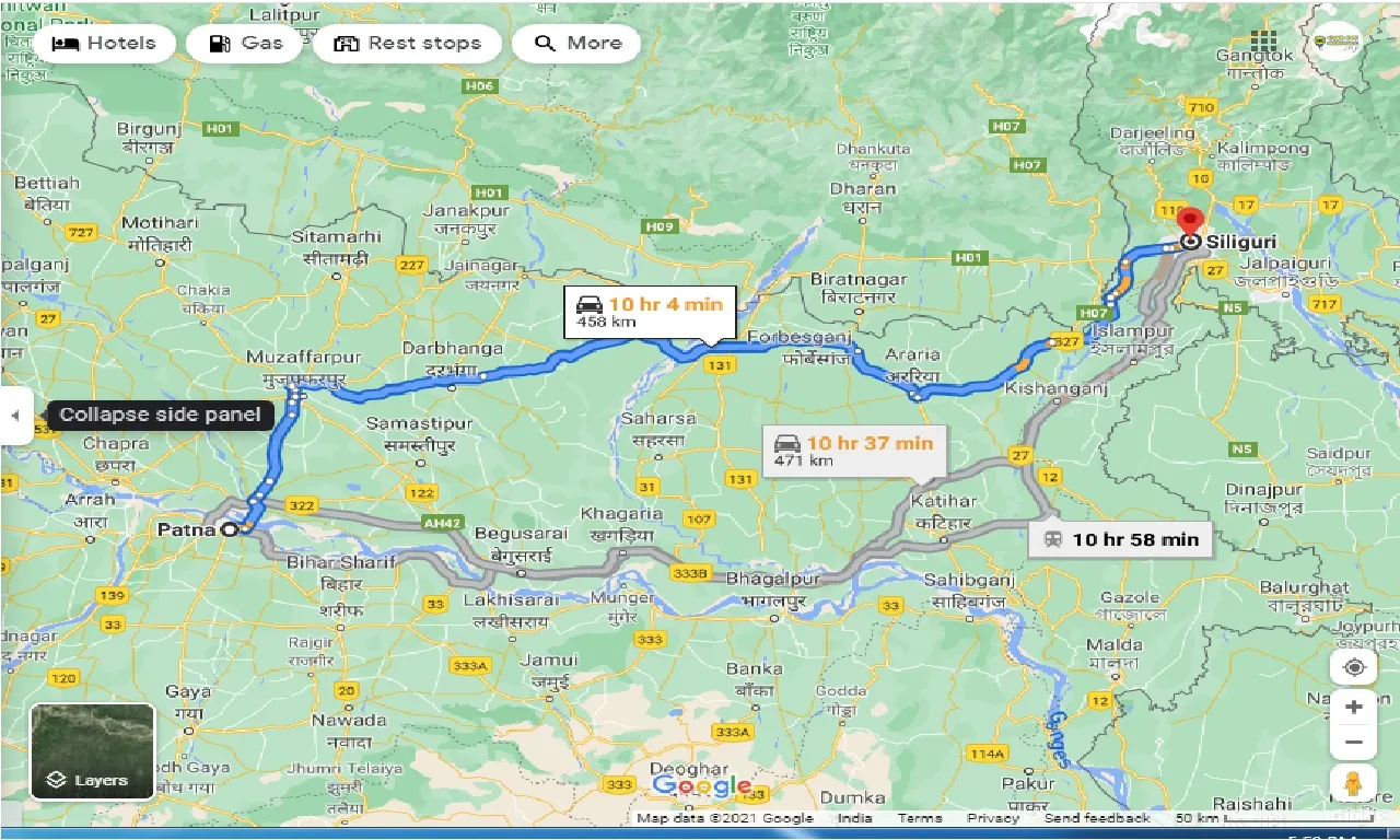 patna-to-siliguri-outstation