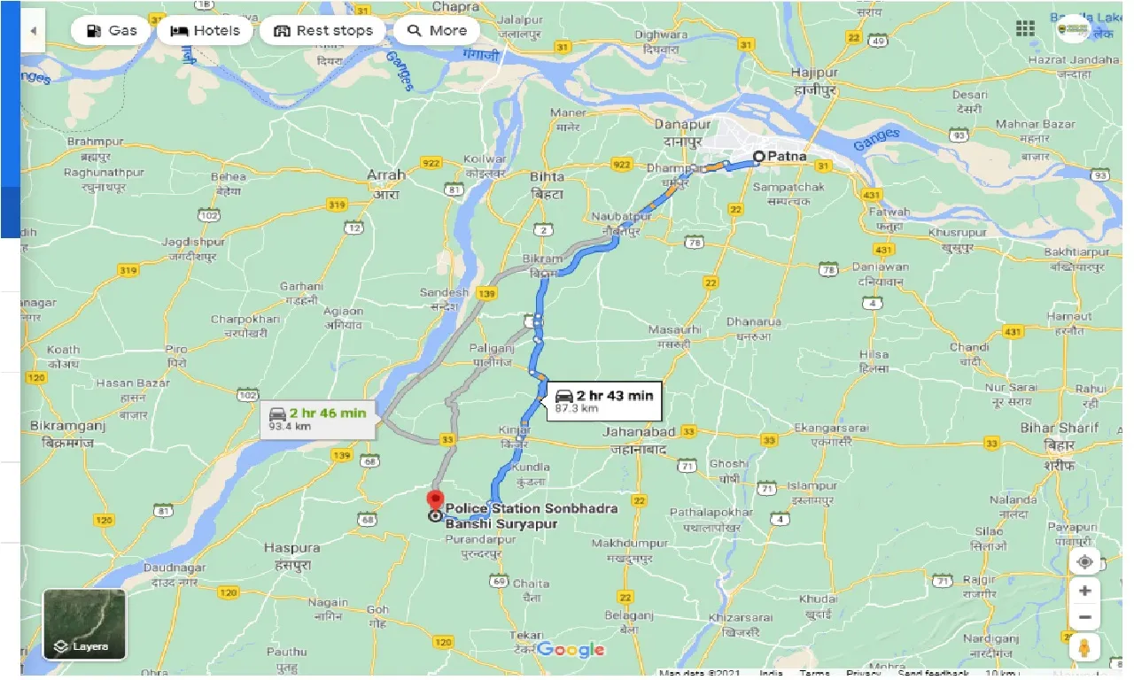 patna-to-sonbhadra-banshi-suryapur-one-way