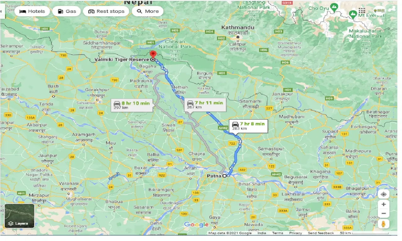 patna-to-valmiki-national-park-round-trip