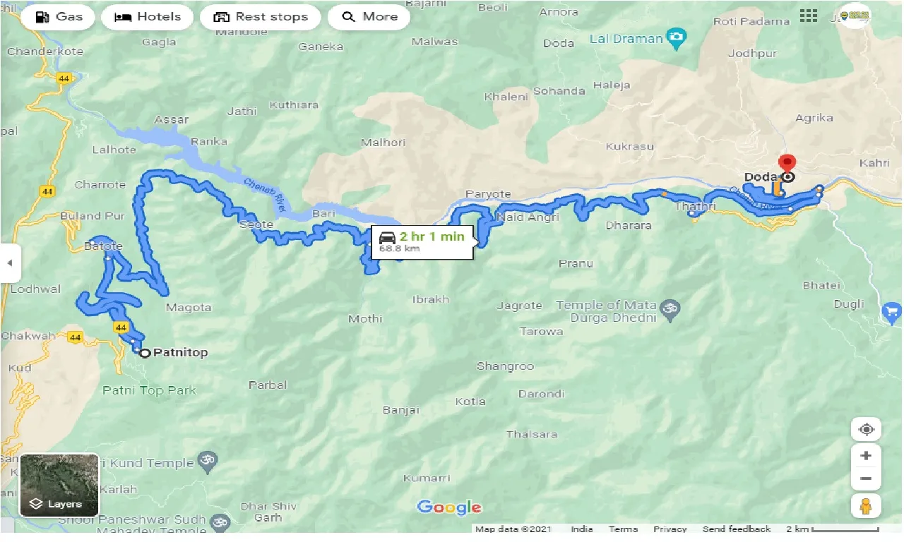 Patnitop To Doda One Way patnitop-to-doda-one-way