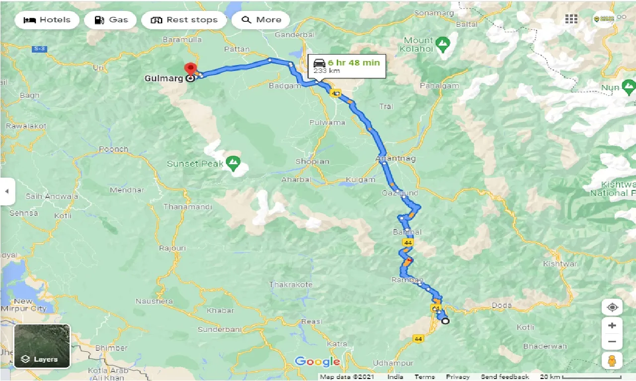patnitop-to-gulmarg-round-trip