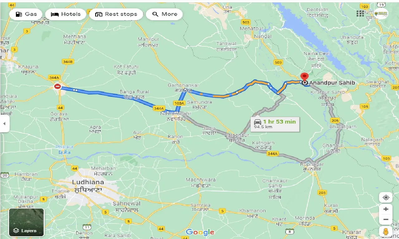 phagwara-to-anandpur-sahib-round-trip