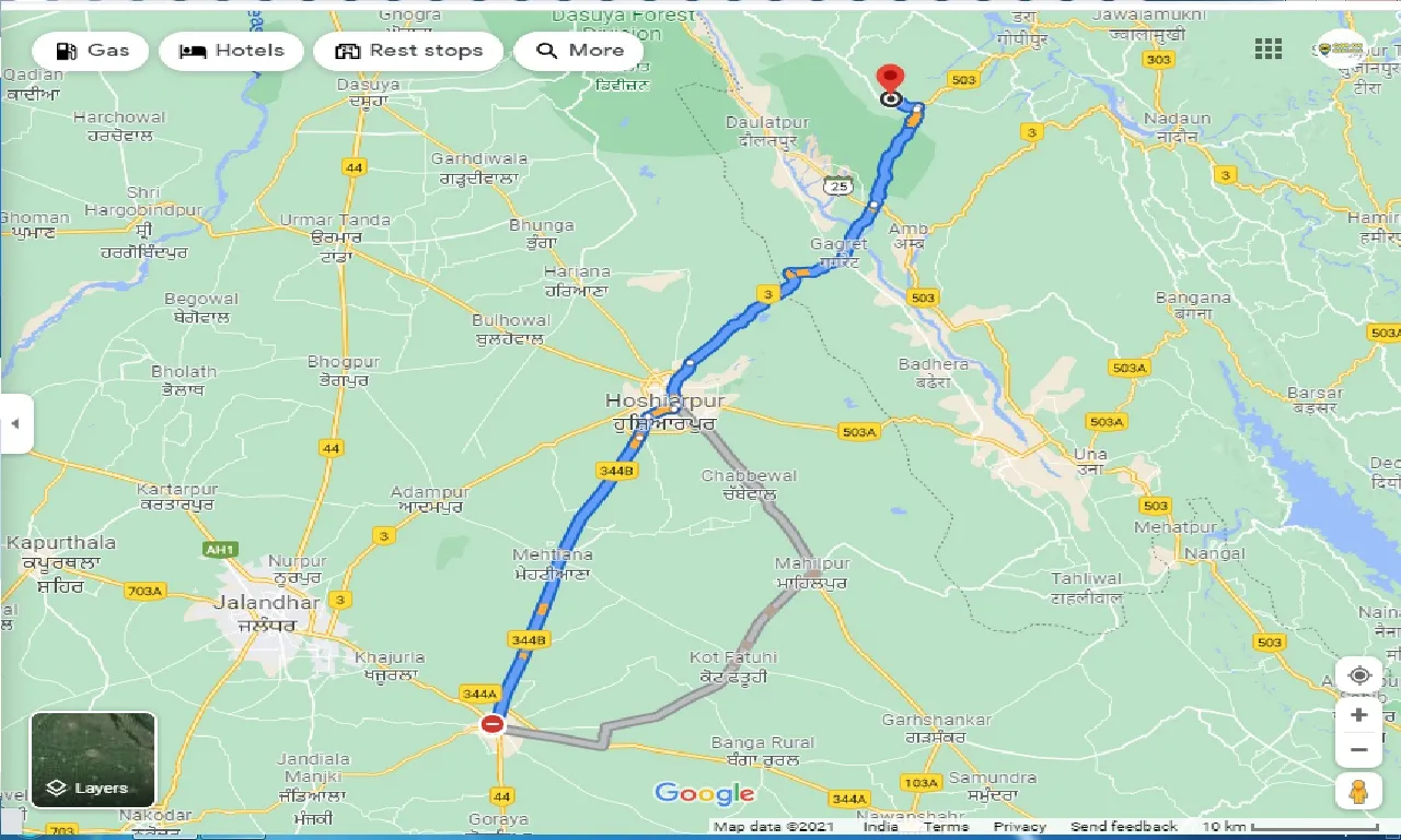 phagwara-to-chintpurni-one-way