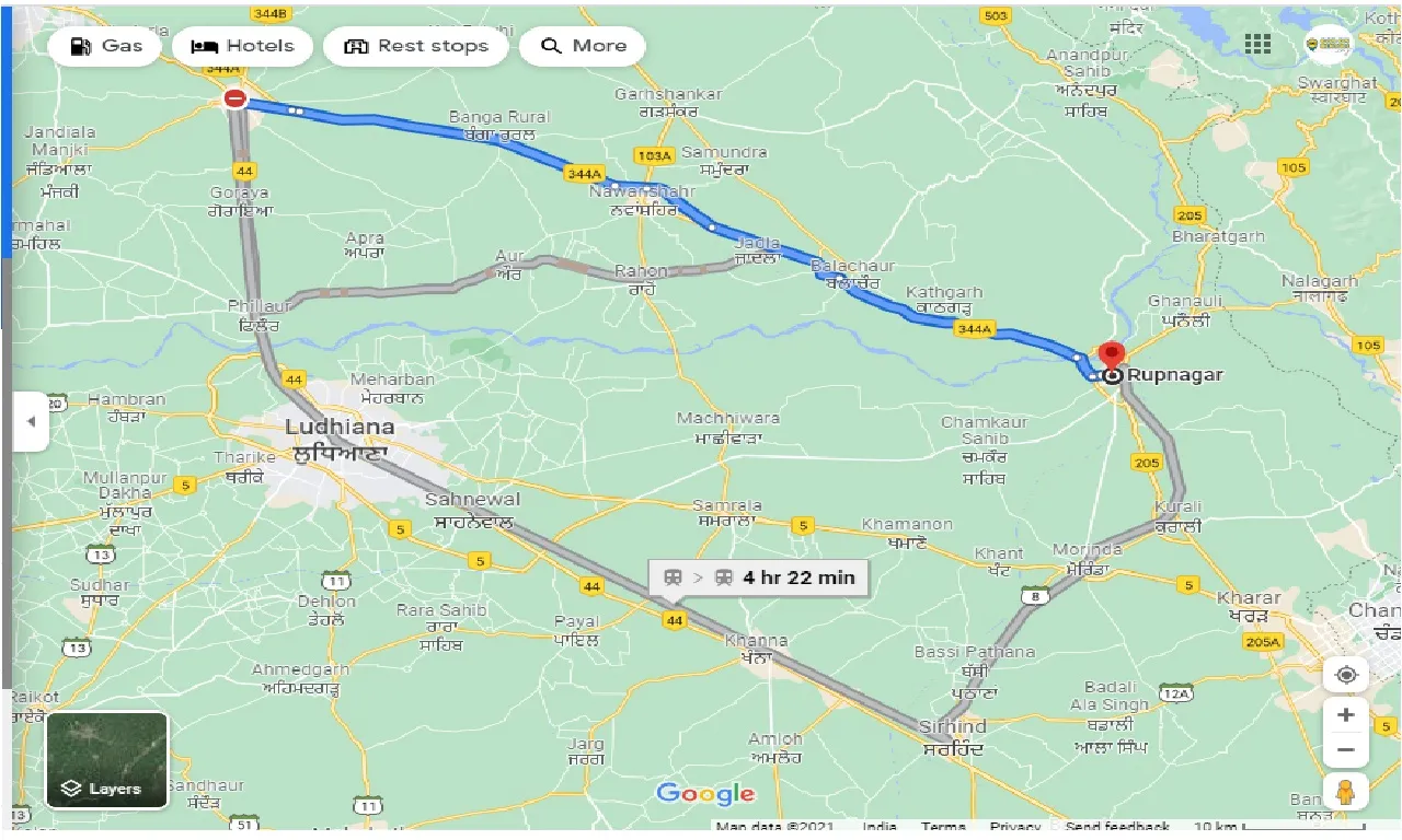 phagwara-to-ropar-one-way