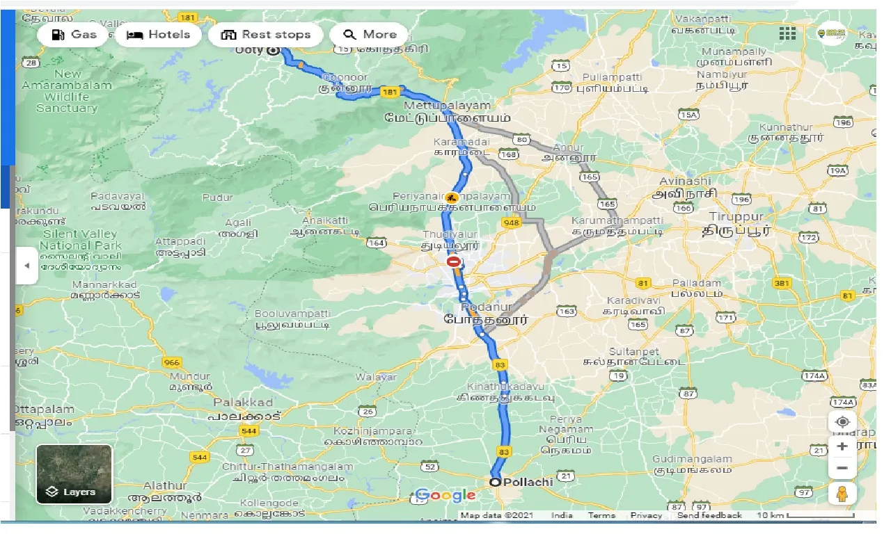 pollachi-to-ooty-round-trip
