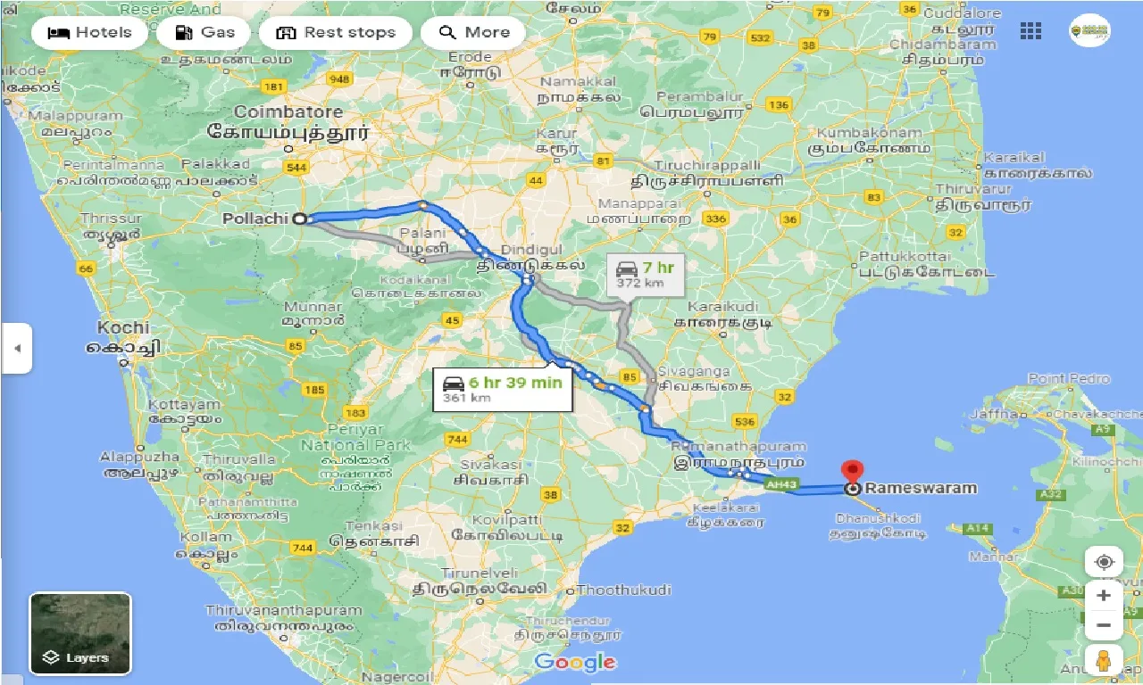 pollachi-to-rameshwaram-one-way