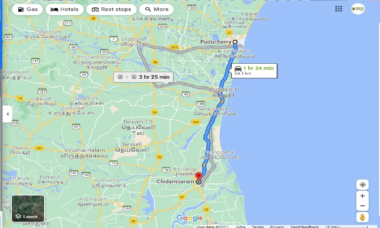 pondicherry-to-chidambaram-round-trip