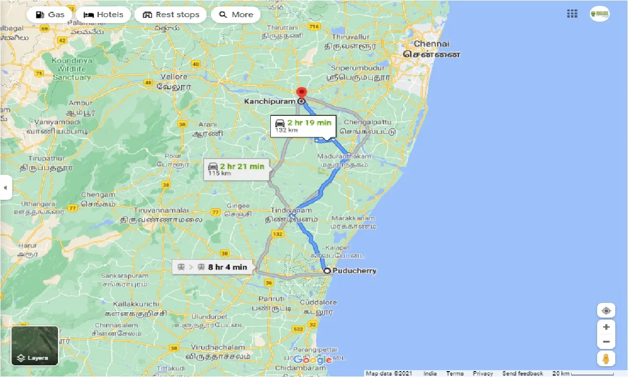 pondicherry-to-kancheepuram-round-trip