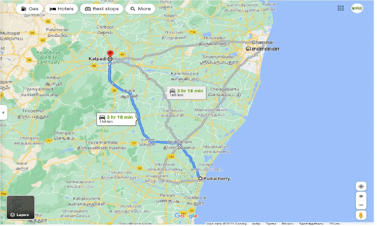 pondicherry-to-katpadi-one-way