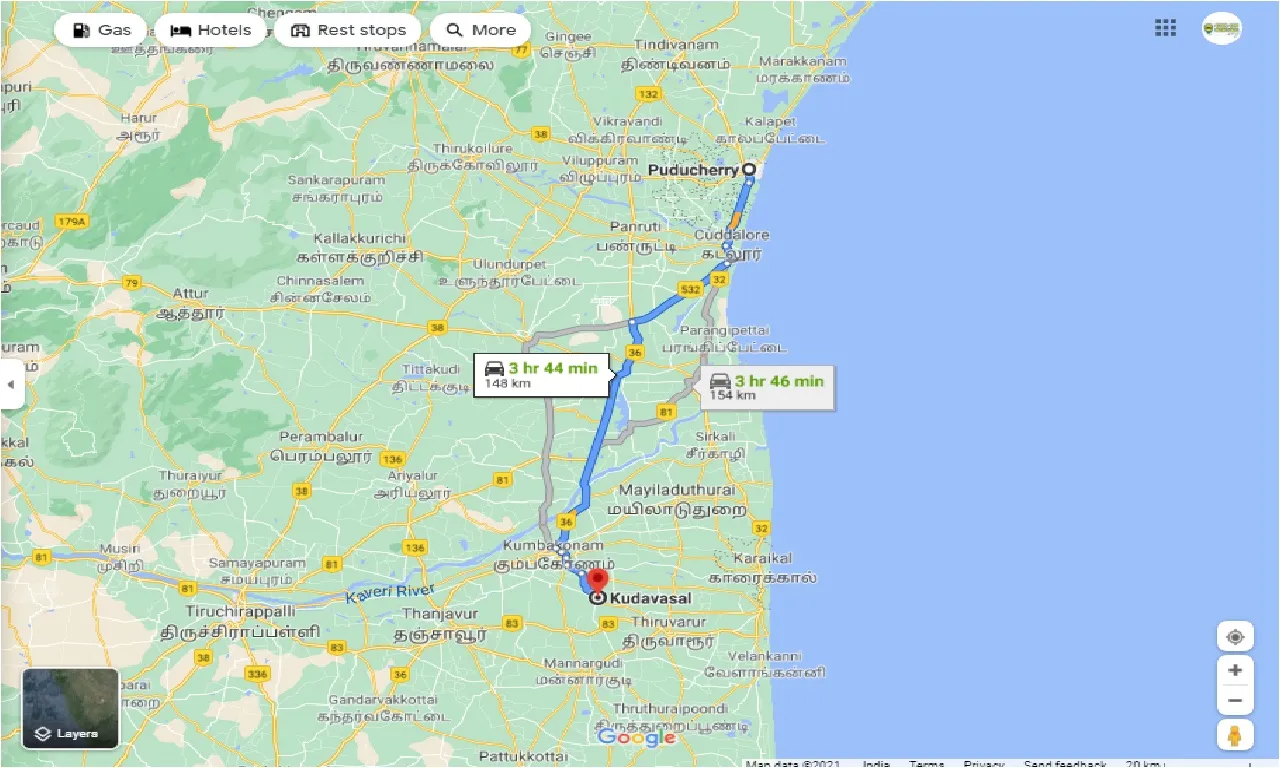 pondicherry-to-kodavasal-one-way
