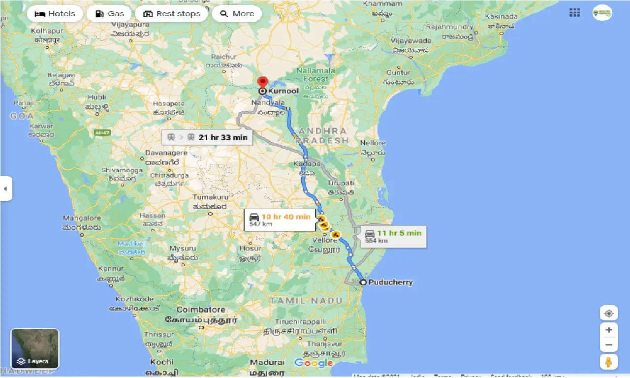 pondicherry-to-kurnool-round-trip