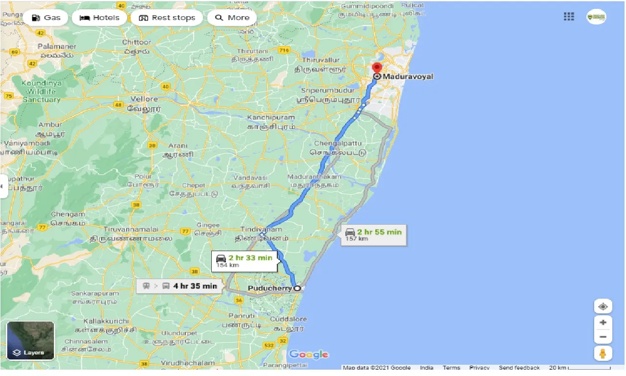 pondicherry-to-maduravoyal-round-trip