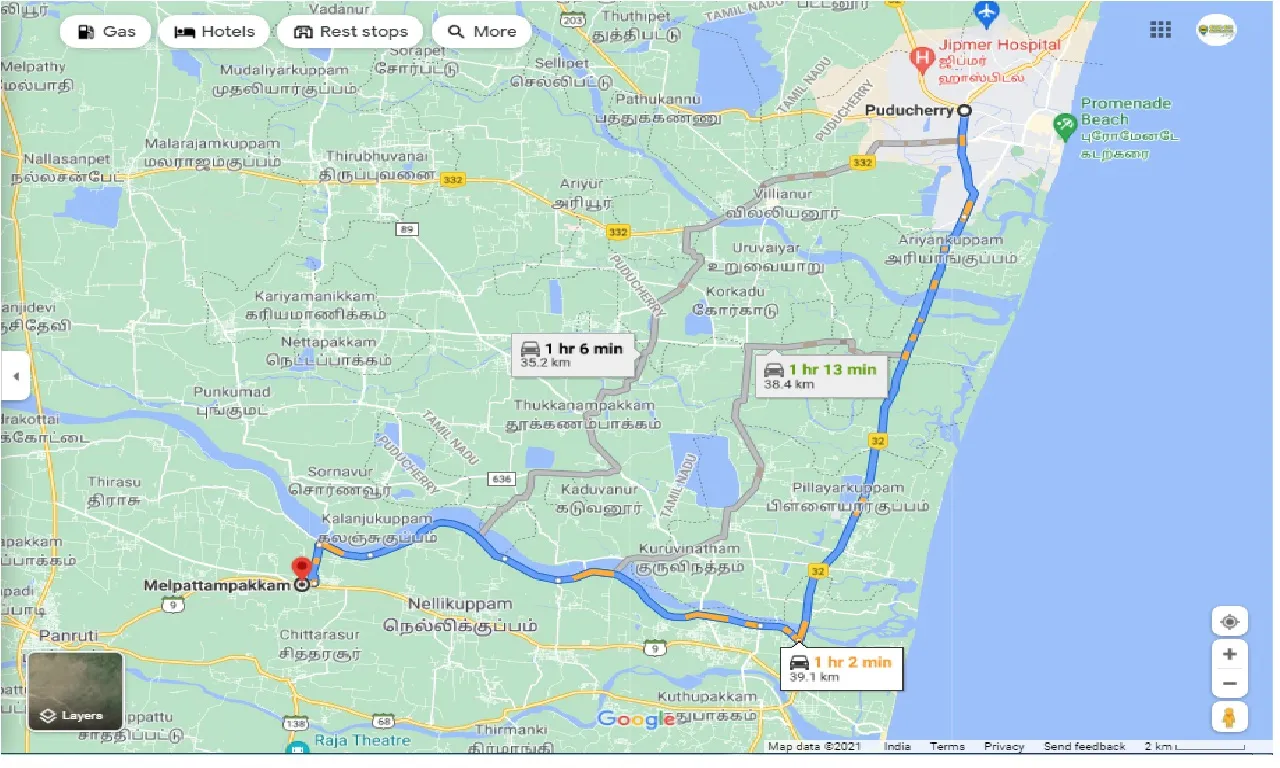 pondicherry-to-melpattampakkam-one-way