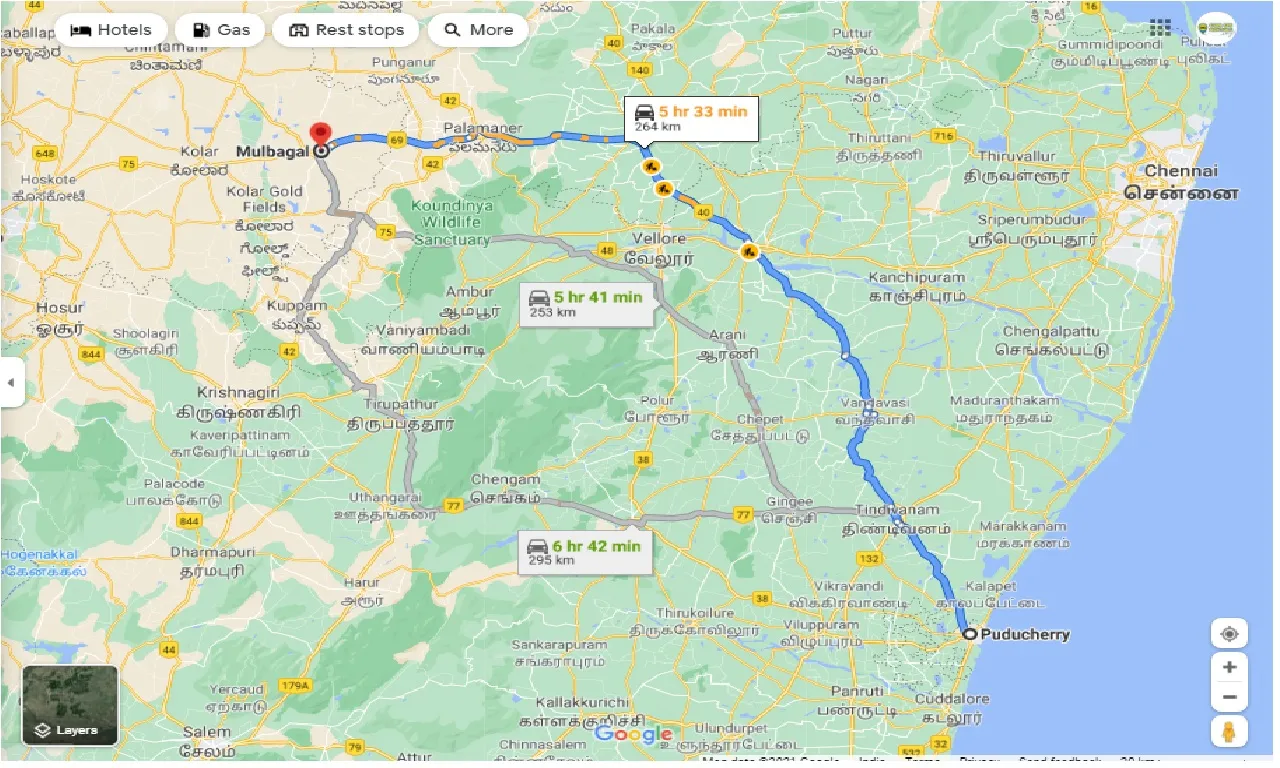 pondicherry-to-mulbagal-round-trip