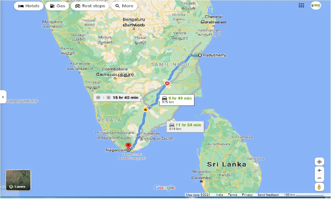 pondicherry-to-nagercoil-round-trip
