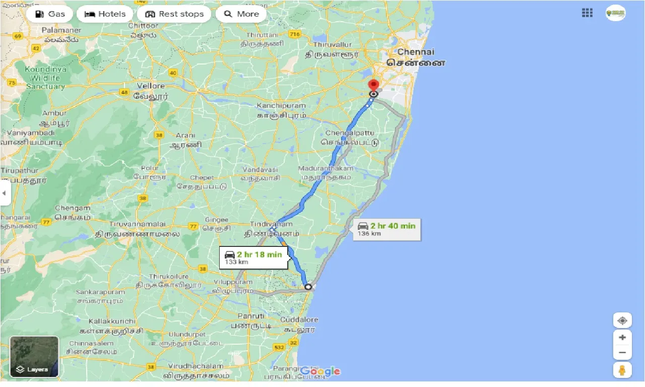 pondicherry-to-perungalathur-round-trip