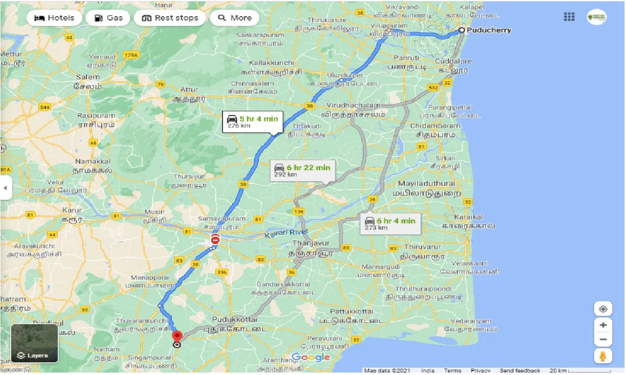 pondicherry-to-ponnamaravathi-round-trip