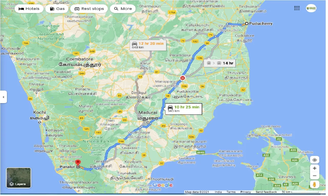 pondicherry-to-punalur-one-way