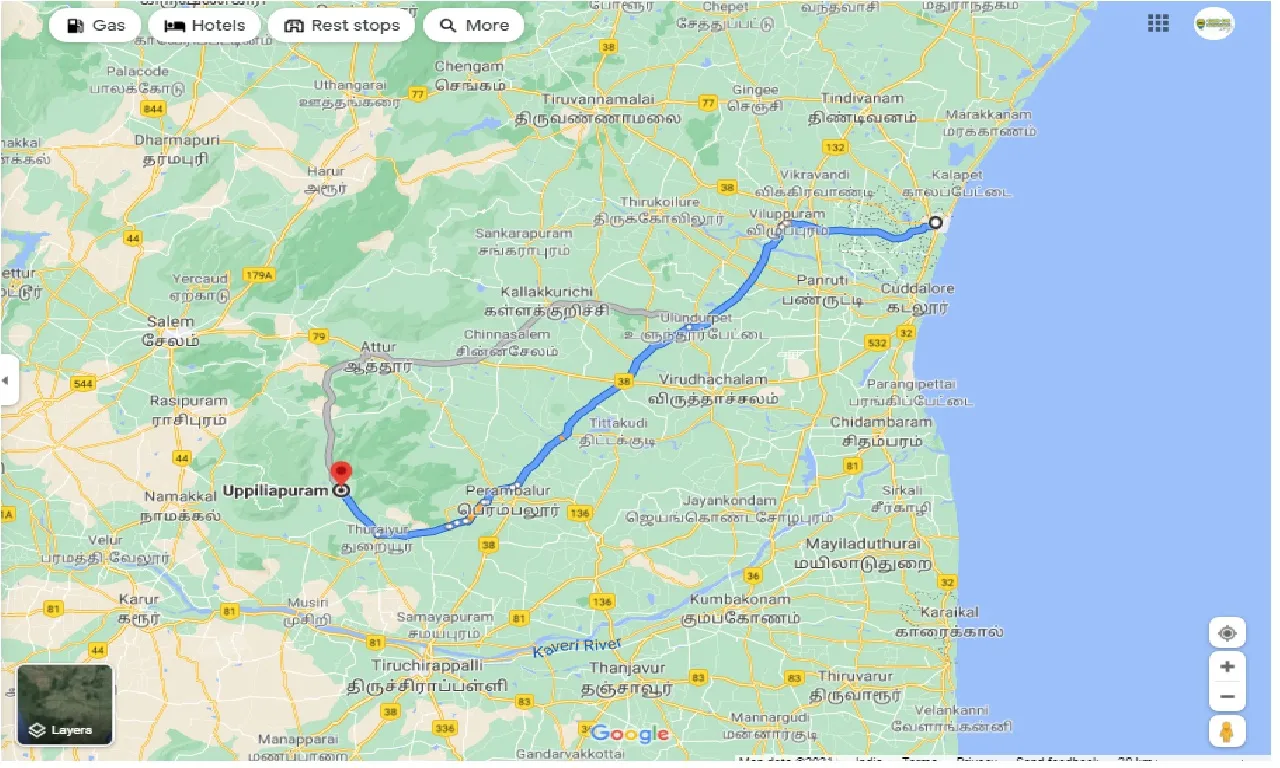pondicherry-to-uppiliapuram-round-trip