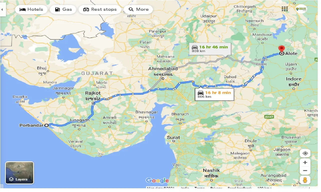 porbandar-to-alote-taxi