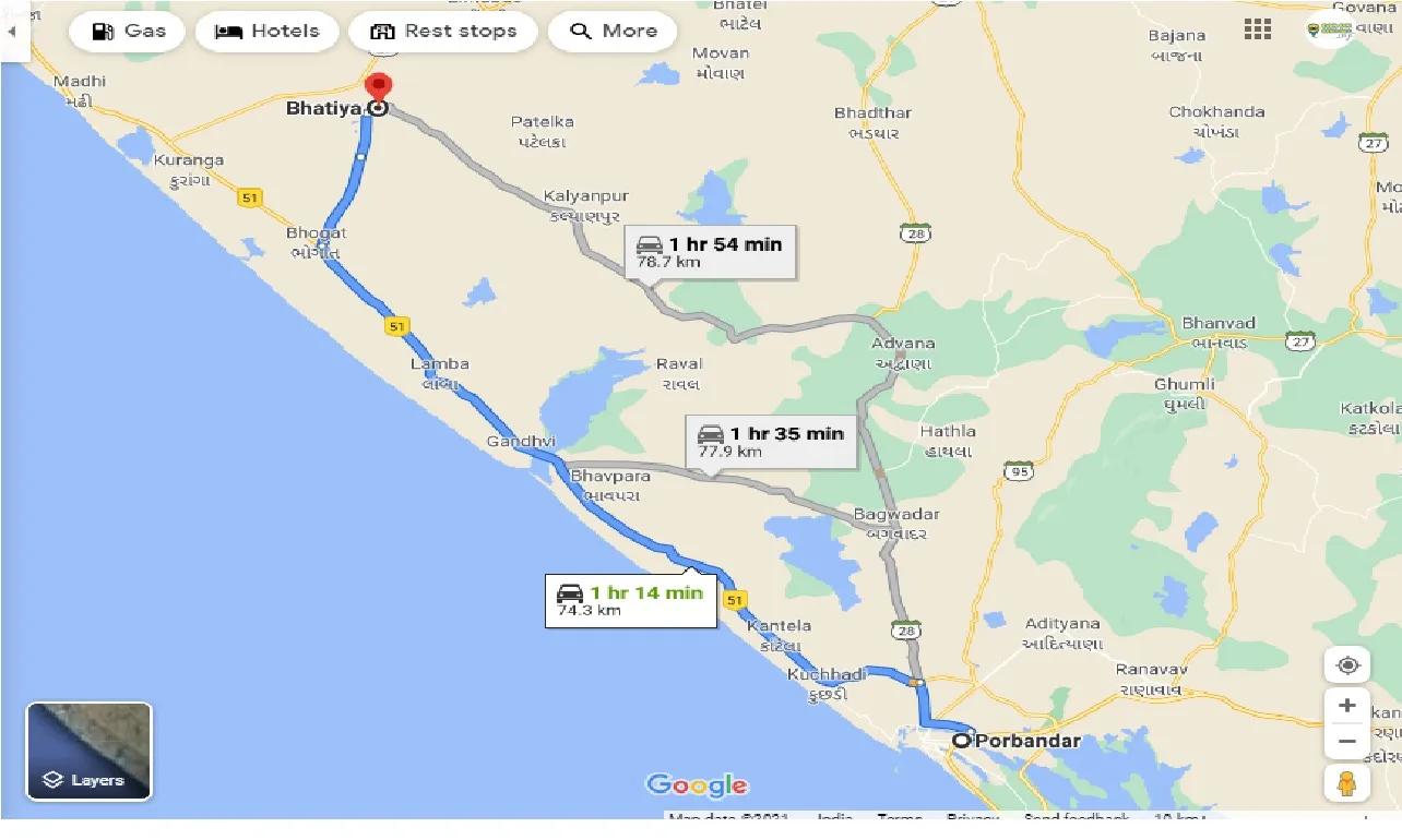 porbandar-to-bhatiya-taxi