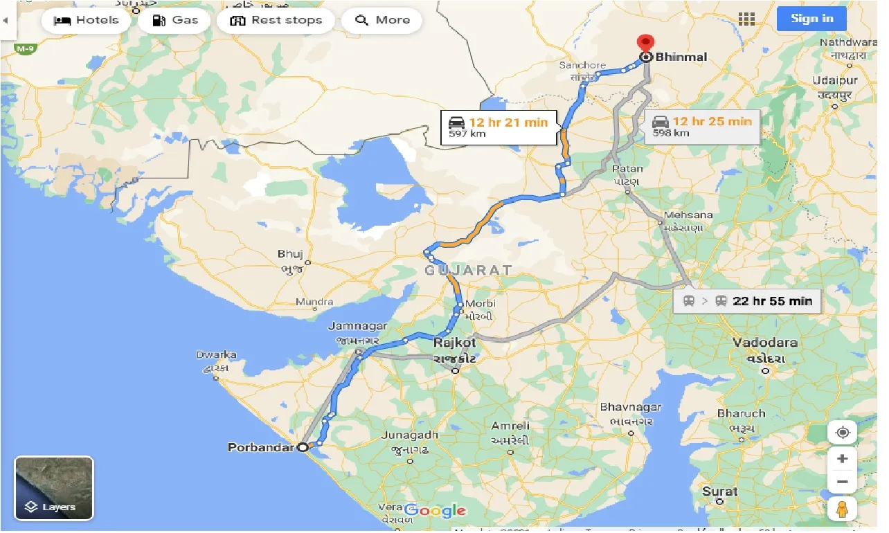 porbandar-to-bhinmal-one-way