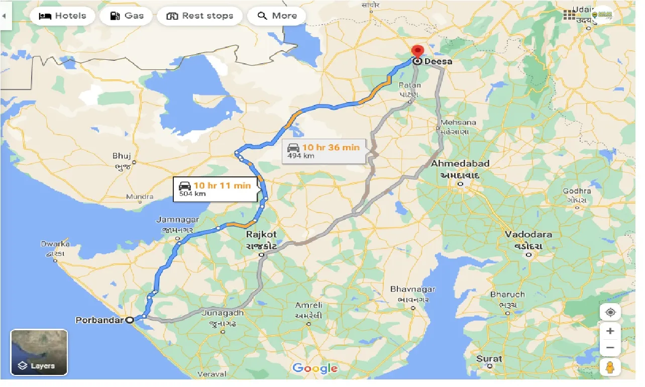 porbandar-to-deesa-one-way
