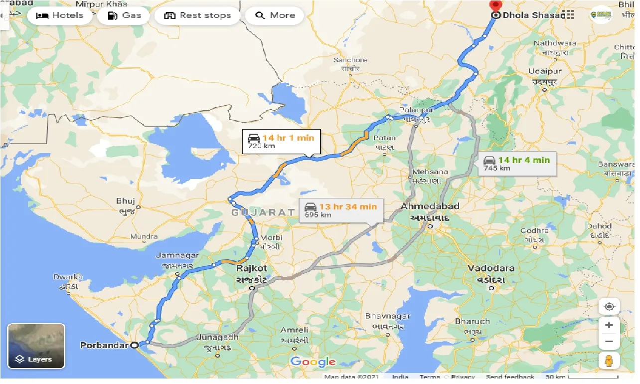 porbandar-to-dhola-taxi