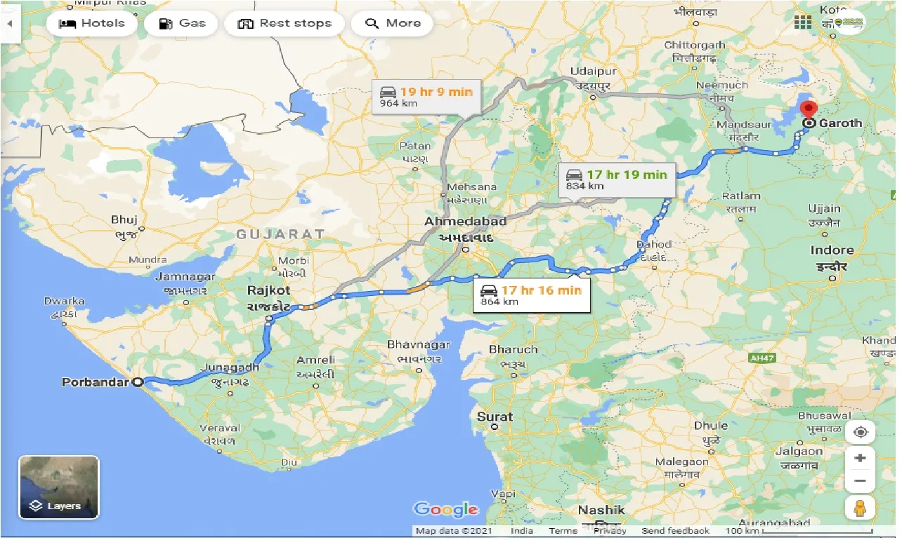 porbandar-to-garoth-taxi