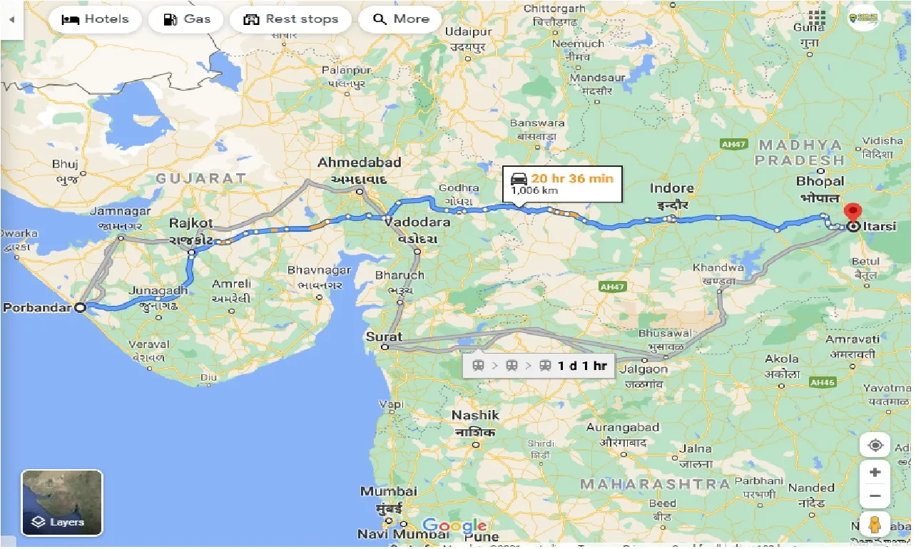 porbandar-to-itarsi-one-way
