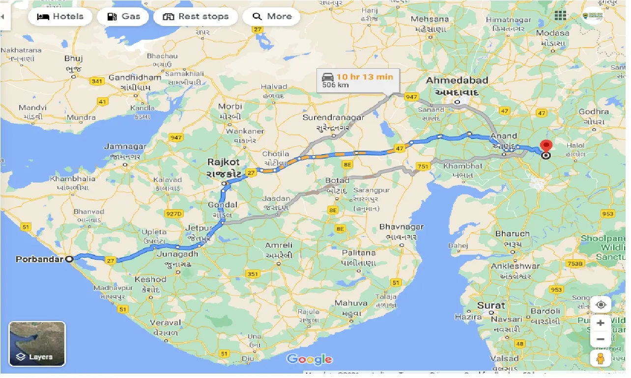 porbandar-to-javla-taxi