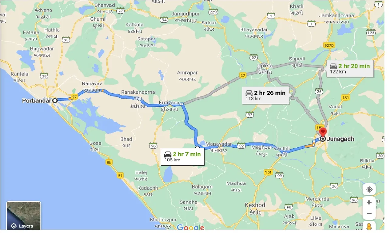 porbandar-to-junagadh-taxi