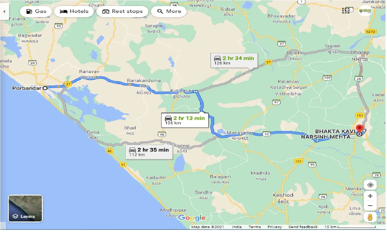 porbandar-to-kavi-one-way