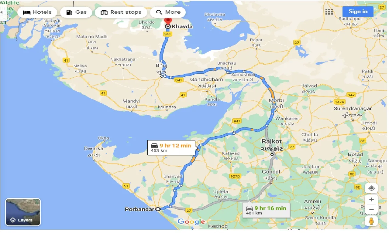 porbandar-to-khavda-taxi