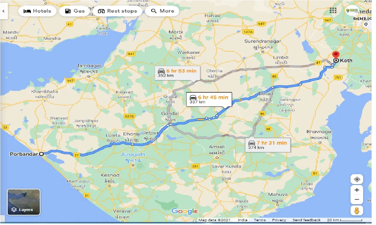 porbandar-to-koth-taxi