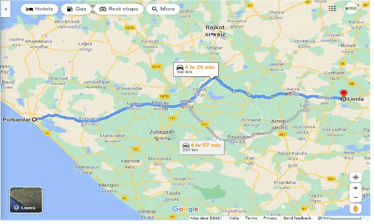 porbandar-to-limda-taxi