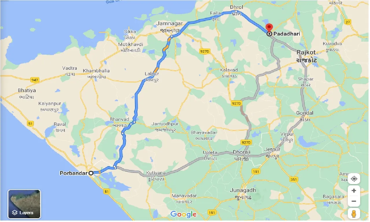 porbandar-to-padadhari-one-way