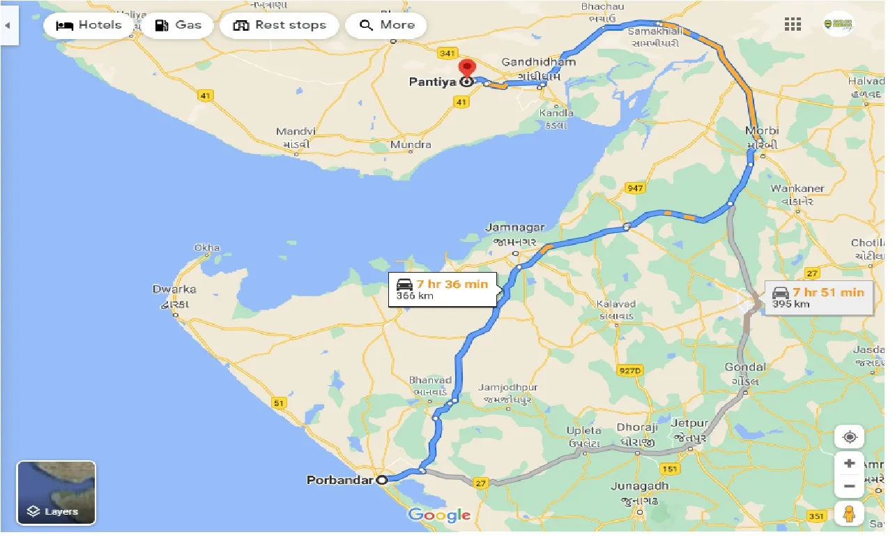 porbandar-to-pantiya-taxi