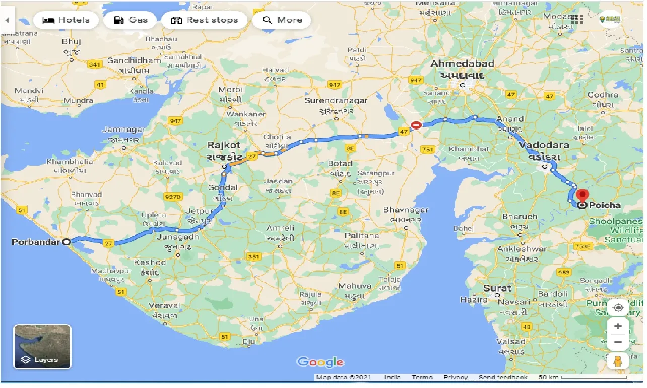 porbandar-to-poicha-taxi
