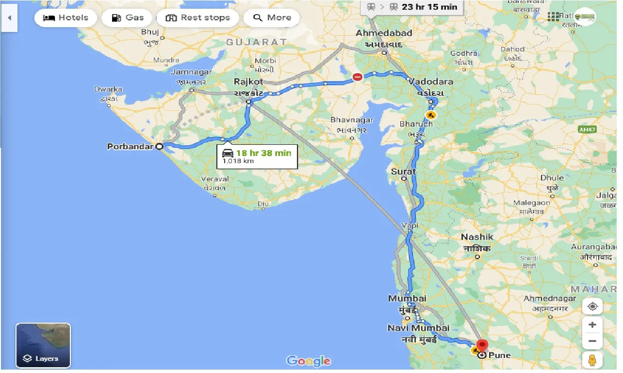 porbandar-to-pune-one-way
