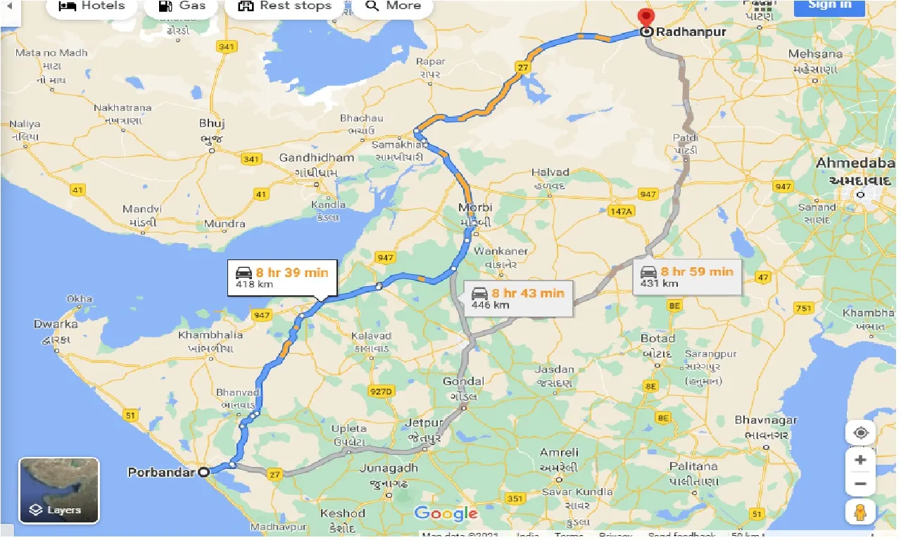 porbandar-to-radhanpur-taxi