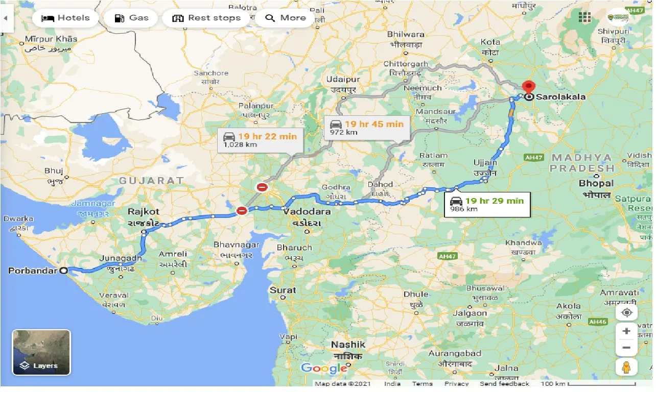 porbandar-to-sarolakala-one-way