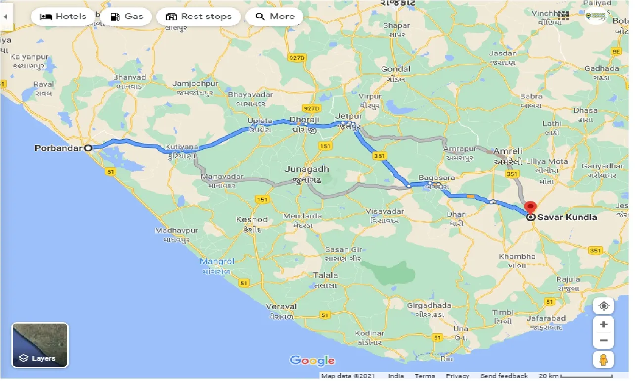 porbandar-to-savar-kundla-taxi