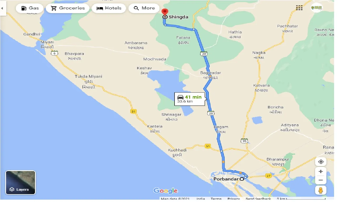 porbandar-to-shingda-one-way