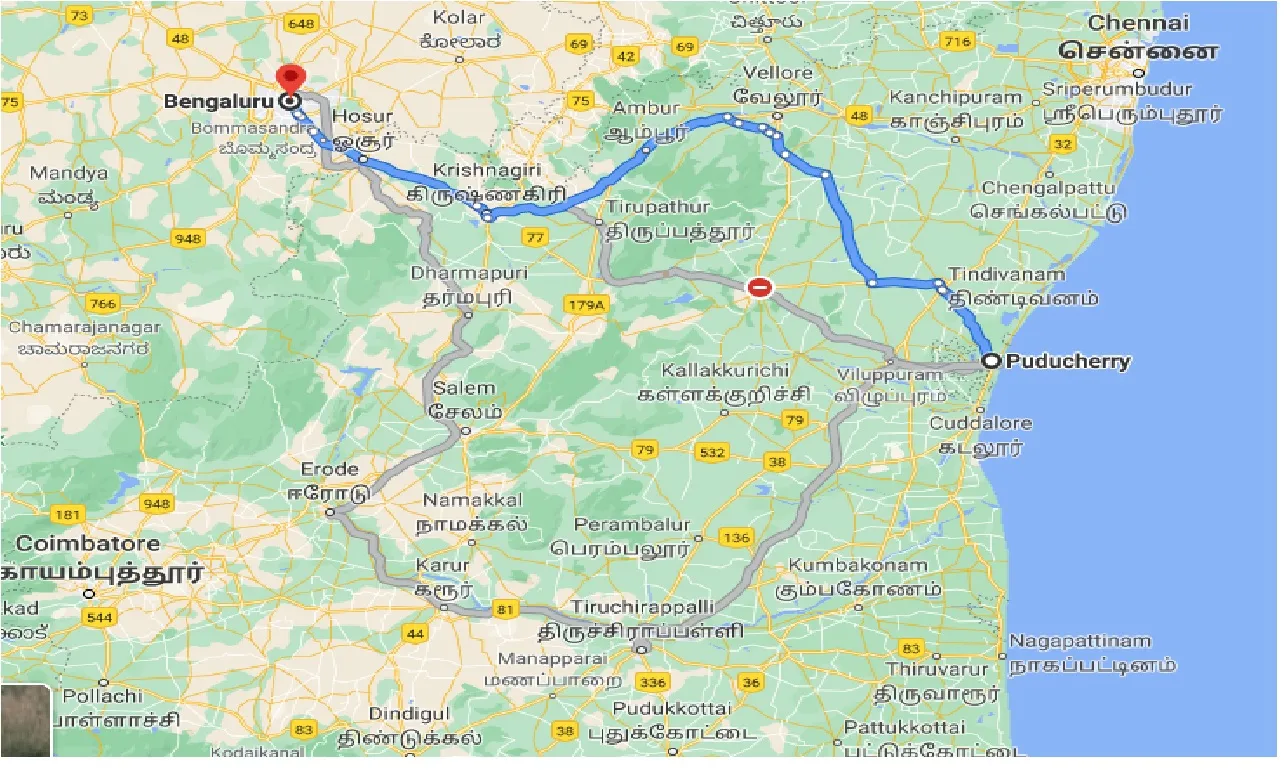 puducherry-to-bangalore-one-way