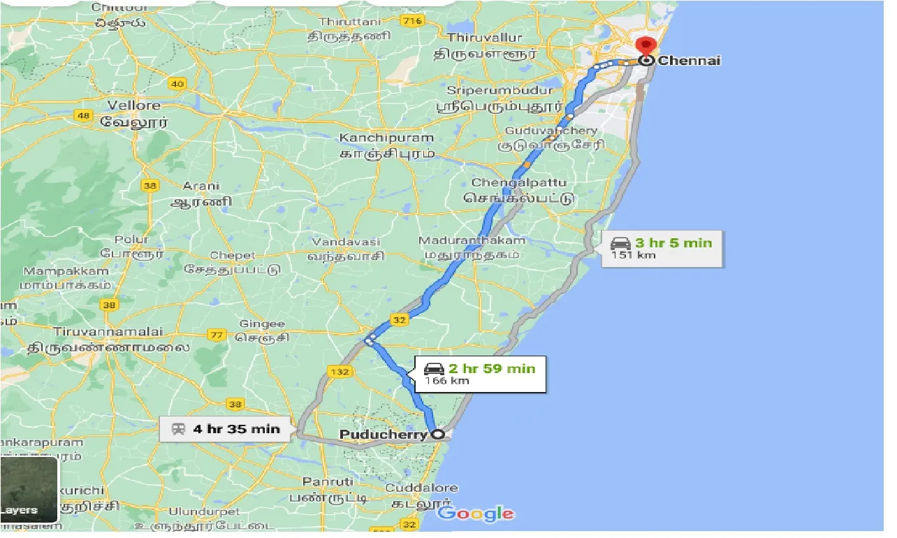 puducherry-to-chennai-one-way